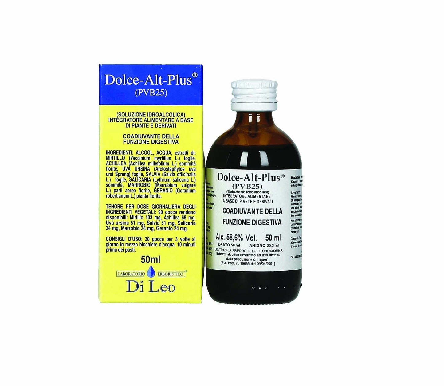 Dolce-Alt-Plus® Di Leo (PVB25) – 50ml LABORATORIO ERBORISTICO DI LEO