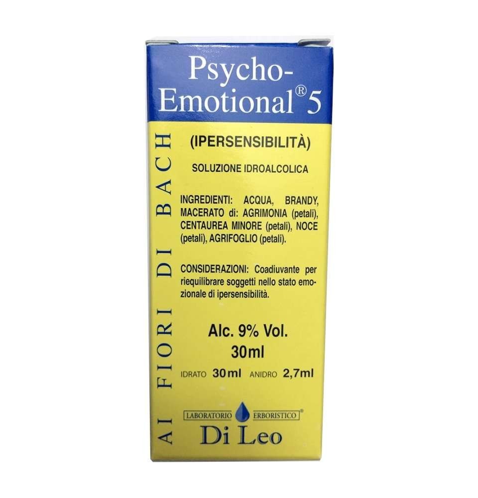 Fiori di Bach Ipersensibilità – Psycho-Emotional®5 – 30ml LABORATORIO ERBORISTICO DI LEO