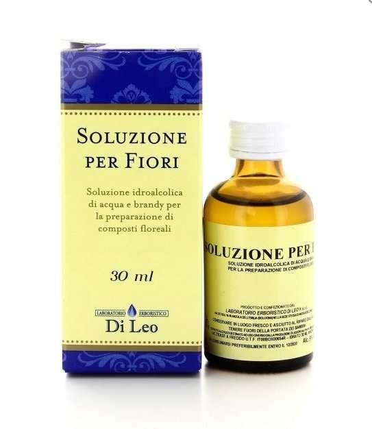 Soluzione idroalcolica per fiori – Flacone da 30 ml LABORATORIO ERBORISTICO DI LEO