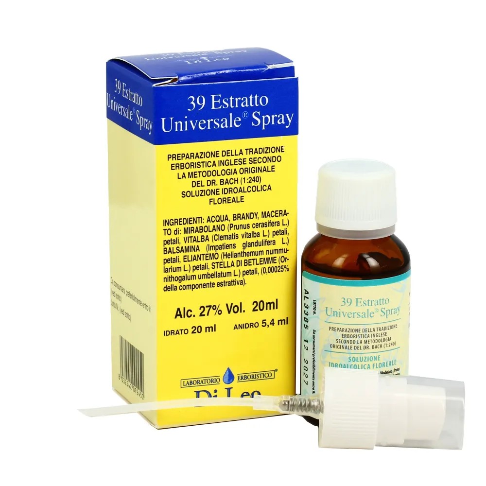Estratto di Soccorso Spray 20ml LABORATORIO ERBORISTICO DI LEO