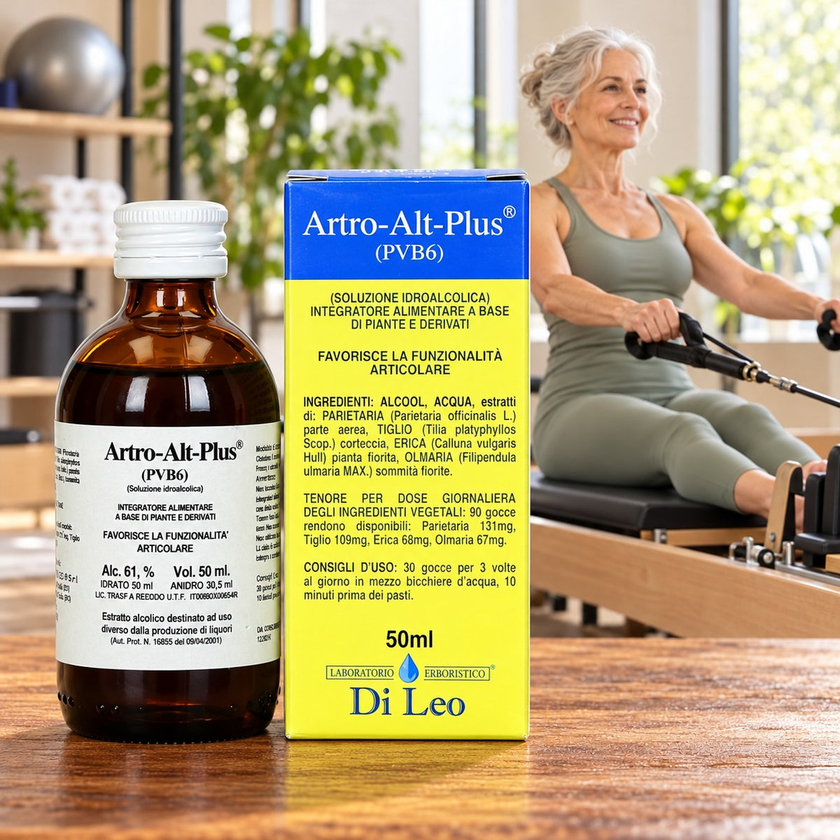 Artro-Alt-Plus® (PVB6) 50 ml Laboratorio Erboristico Di Leo – flacone e confezione | Erboristeria Ippocrate