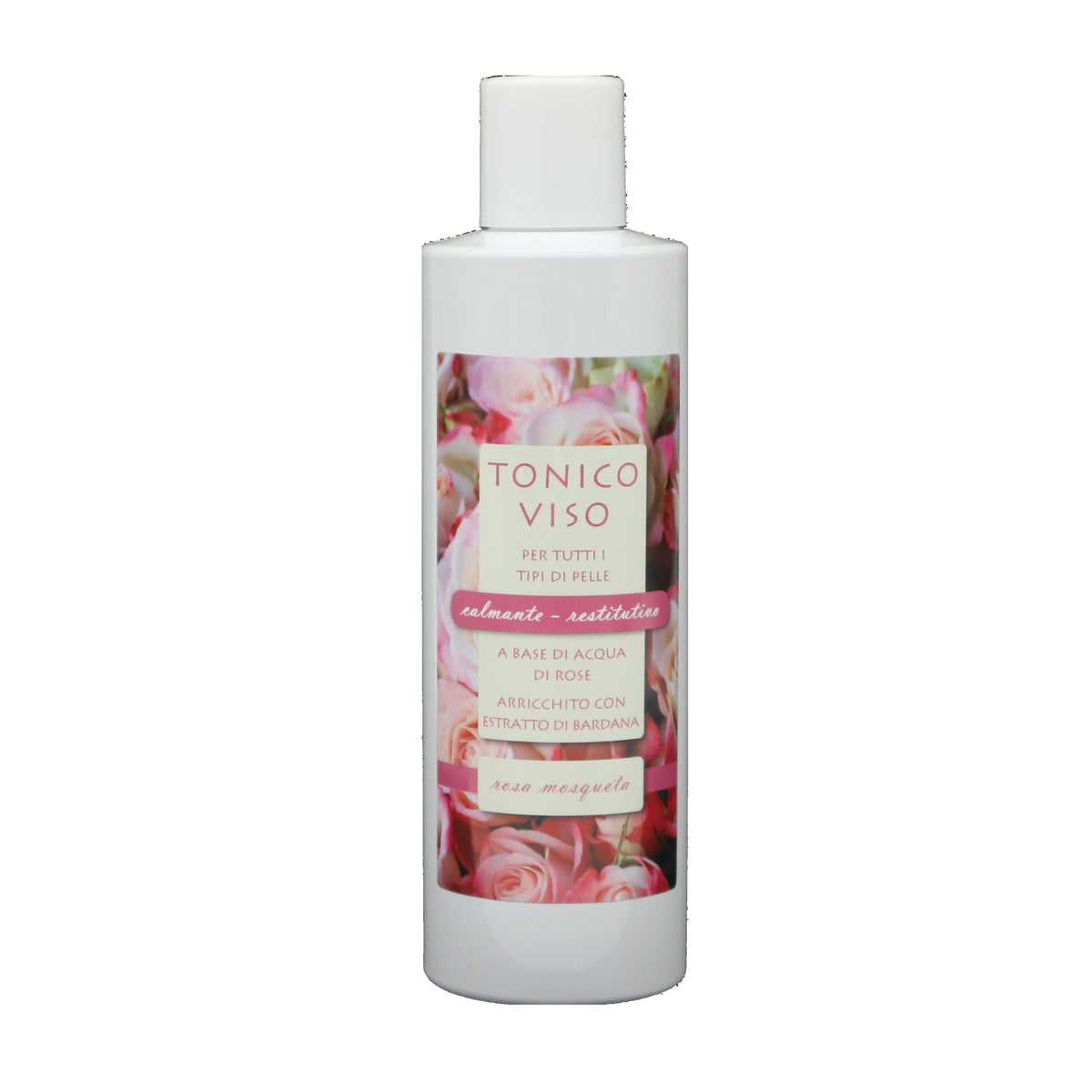 Tonico viso Rosa Mosqueta 250 ml, flacone linea Sapone Marino