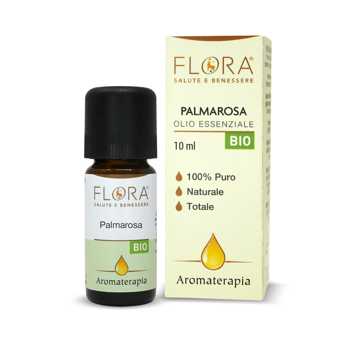Olio essenziale di Palmarosa BIO 10 ml Flora