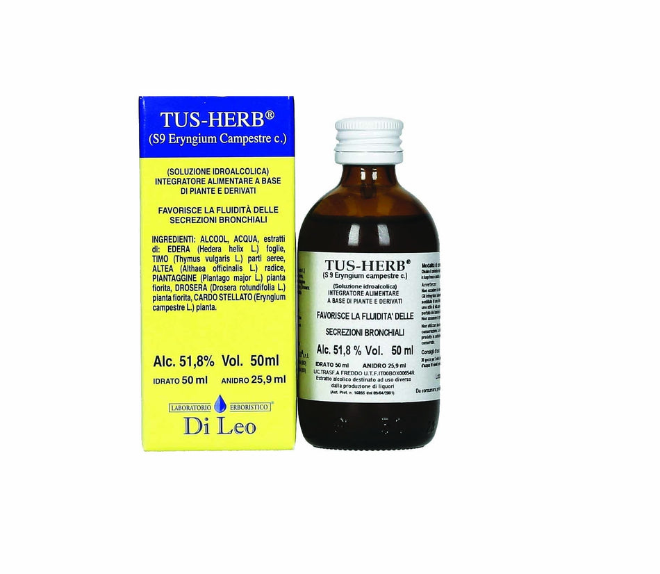 Tus-Herb® (S9 Eryngium Campestre c.) – 50ml  LABORATORIO ERBORISTICO DI LEO   