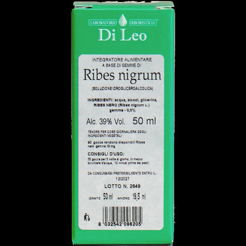 Ribes Nigrum – 50 ml  LABORATORIO ERBORISTICO DI LEO   