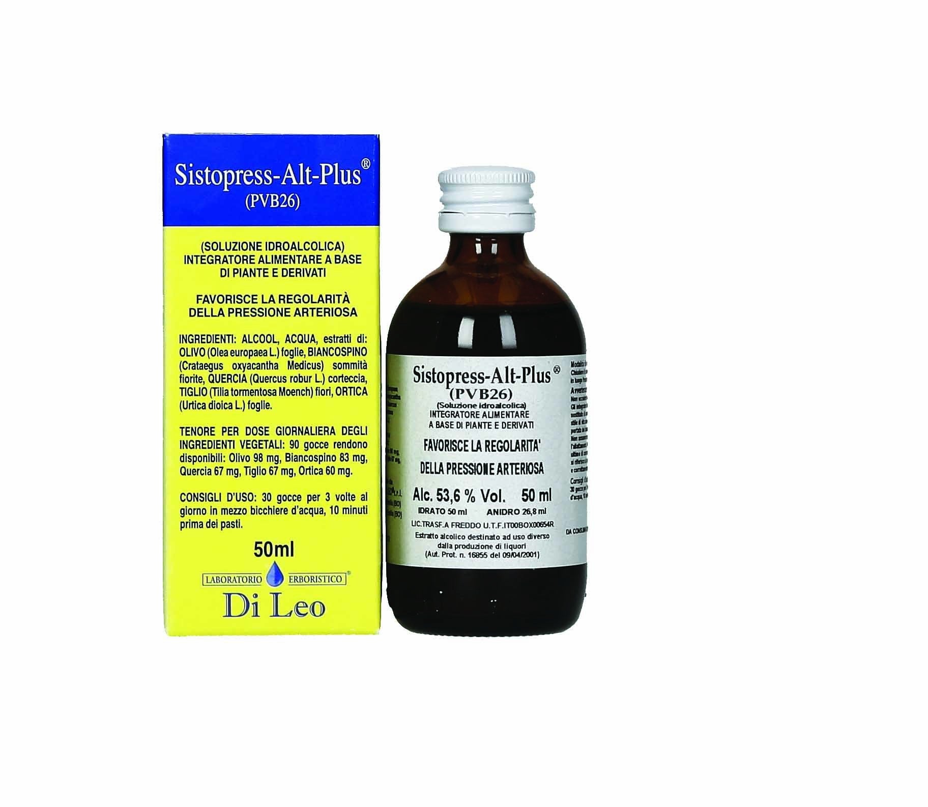 Sistopress-Alt-Plus® (PVB26) – 50ml  LABORATORIO ERBORISTICO DI LEO   