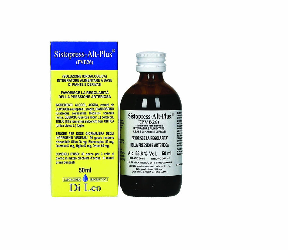 Sistopress-Alt-Plus® (PVB26) – 50ml  LABORATORIO ERBORISTICO DI LEO   