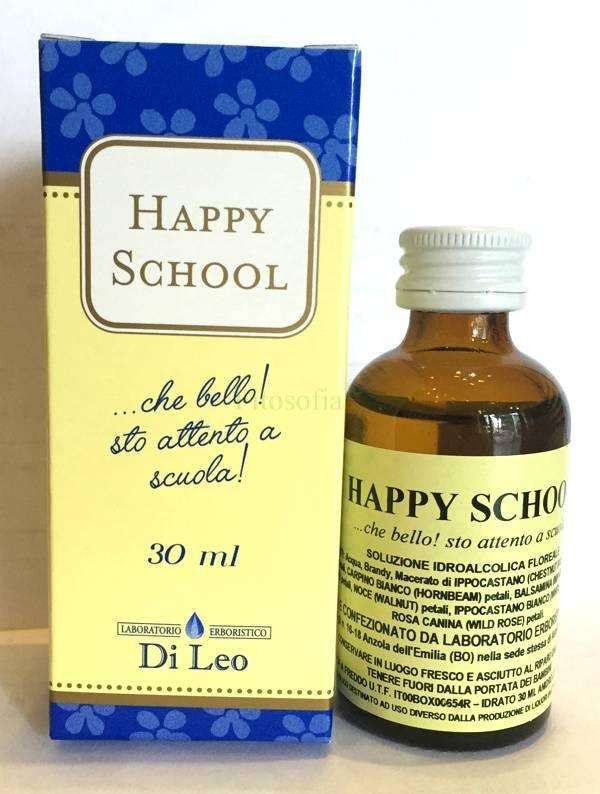 Fiori di Bach per bambini – Happy School – 30ml  ACCADEMIA IPPOCRATE   