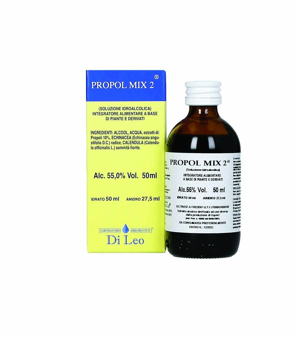 Propol Mix 2 ® Di Leo – 50 ml  LABORATORIO ERBORISTICO DI LEO   