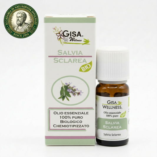 Salvia Sclarea BIO 5ml – Olio Essenziale