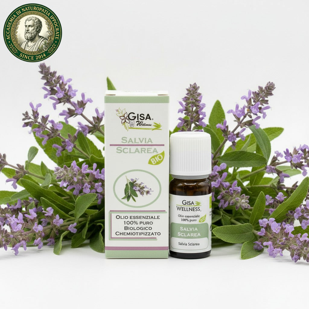 Salvia Sclarea BIO 5ml – Olio Essenziale