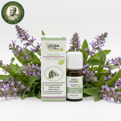 Salvia Sclarea BIO 5ml – Olio Essenziale