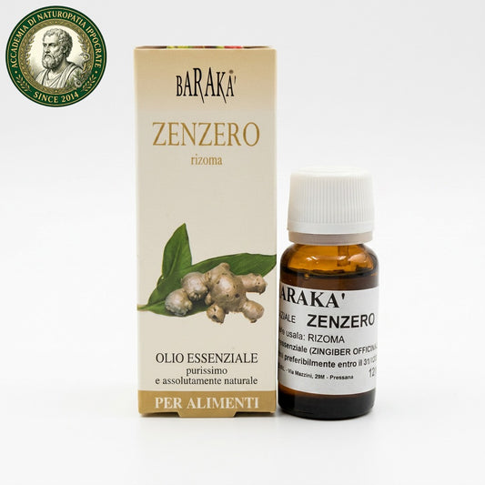 Zenzero 12ml – Olio Essenziale