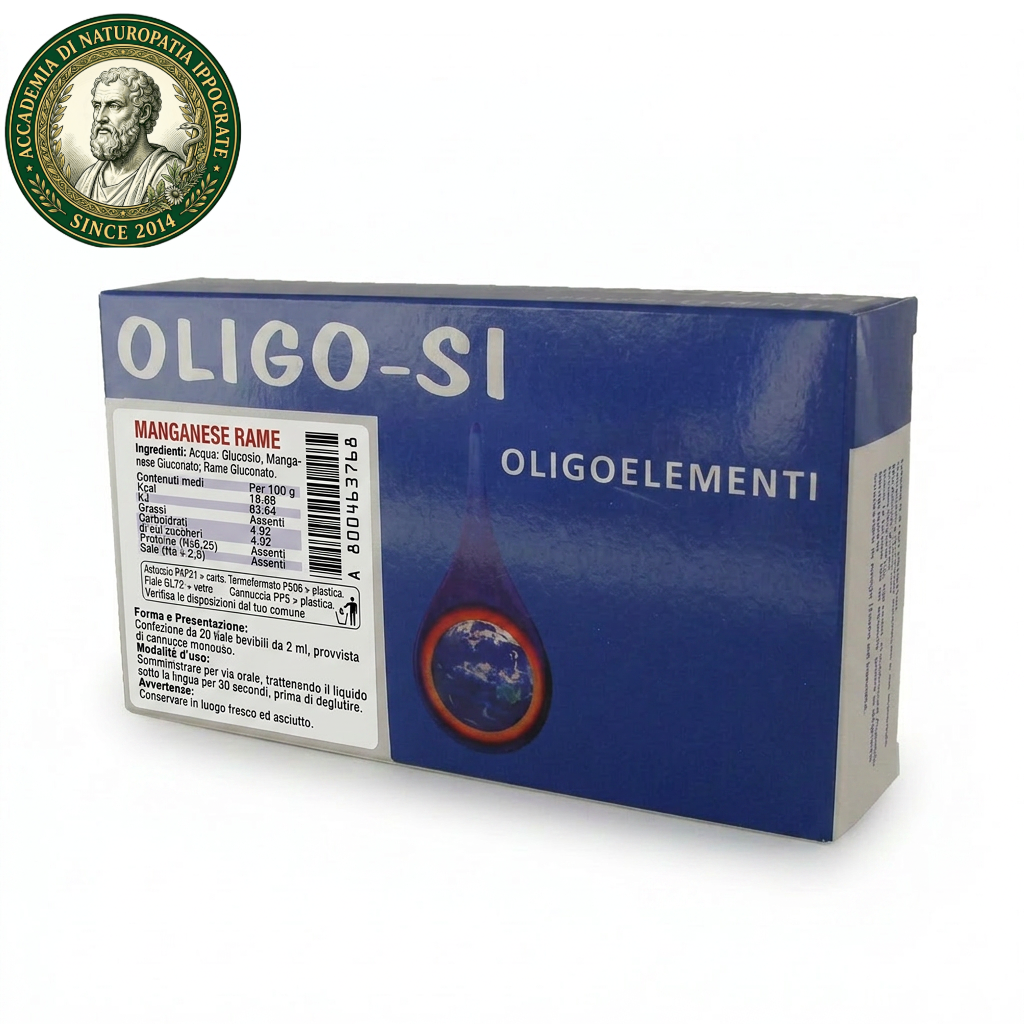 Oligoelementi Manganese-Rame Oligo-Sì – Erboristeria Ippocrate