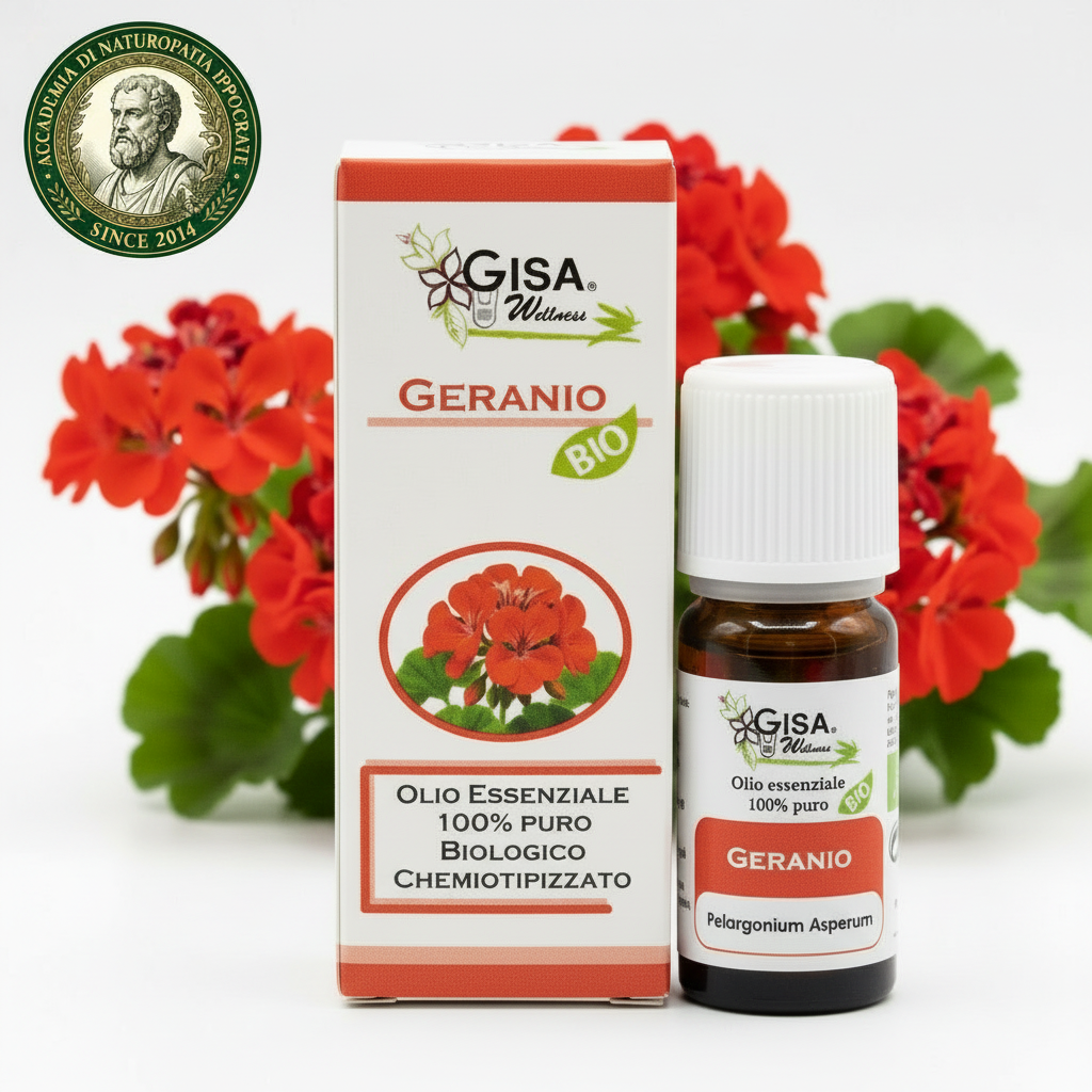 Geranio BIO 5ml – Olio Essenziale