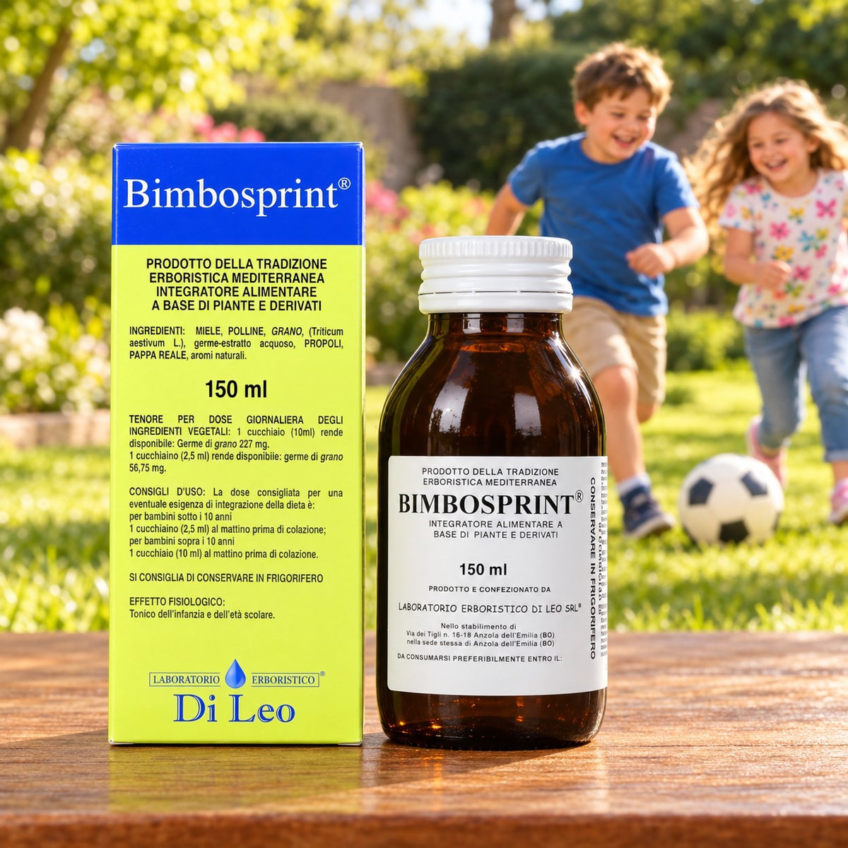 Bimbosprint® 150 ml Laboratorio Erboristico Di Leo – flacone e confezione | Erboristeria Ippocrate