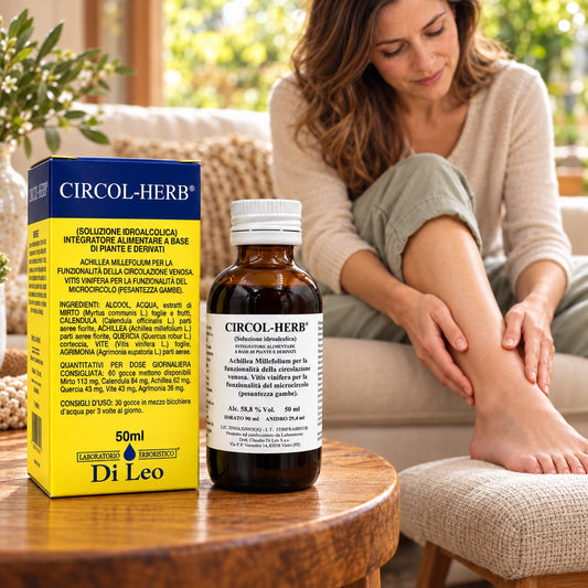 Circol-Herb 50 ml Laboratorio Erboristico Di Leo – flacone e confezione | Erboristeria Ippocrate