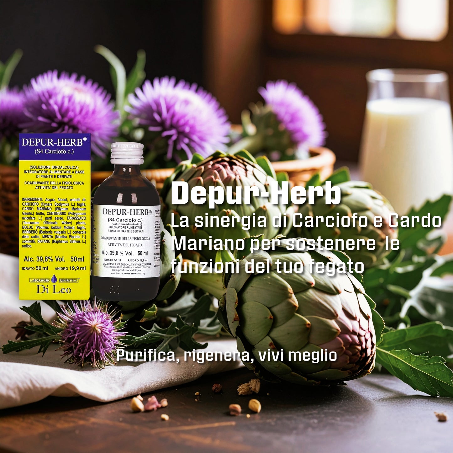 Depur-Herb® Di Leo (S4 Carciofo c.) – 50ml