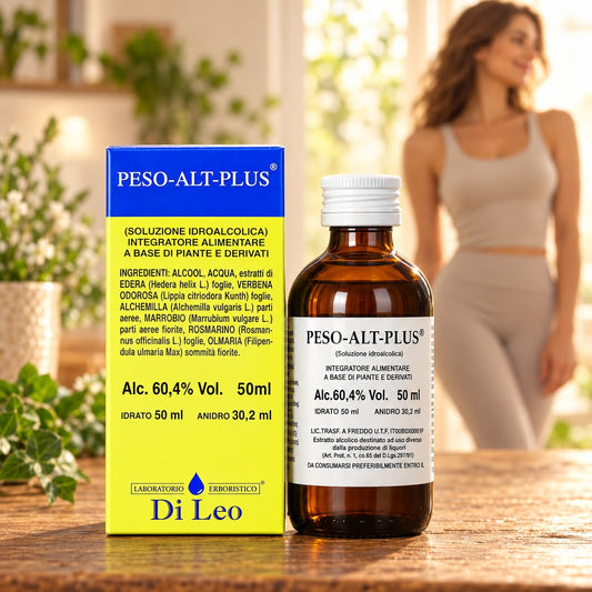 Peso-Alt-Plus® (PVB16) 50 ml Laboratorio Erboristico Di Leo – flacone e confezione | Erboristeria Ippocrate