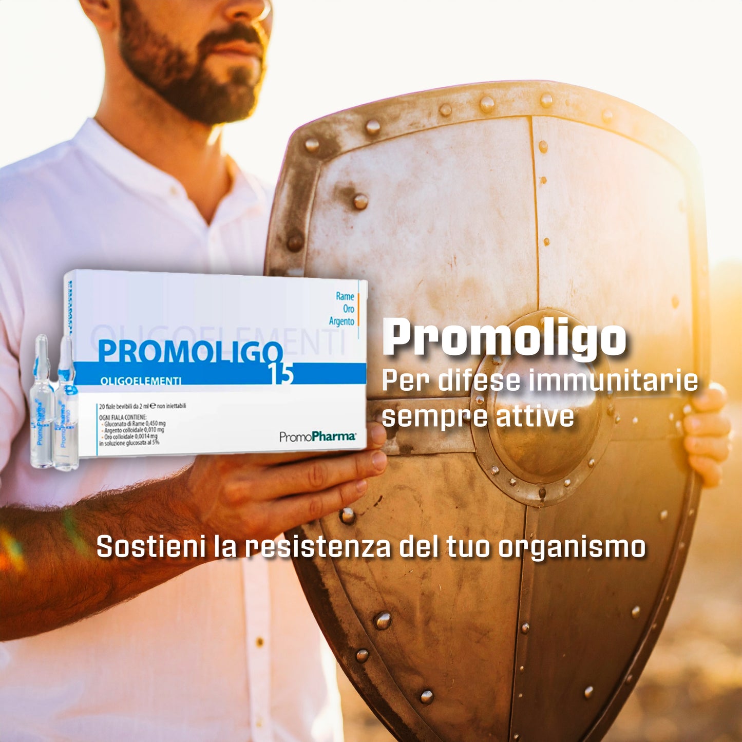 Promoligo 15 – Rame Oro Argento oligoelementi