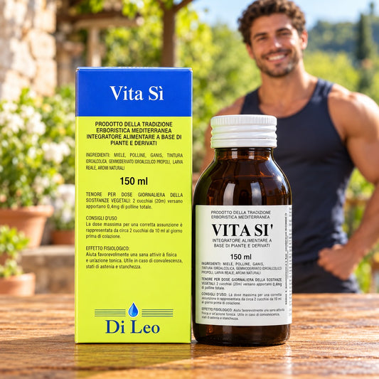Vita Sì 150 ml Laboratorio Erboristico Di Leo – flacone e confezione | Erboristeria Ippocrate